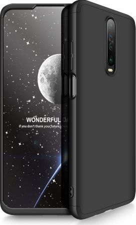 360 case Etui GKK 360 3w1 do Xiaomi Redmi K30 czarne 1
