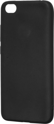 Soft Matt żelowe etui silikonowe Xiaomi Redmi 6A czarne 1