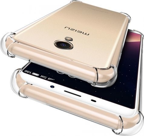 Silikon przezroczysty z rantami Soft Case Meizu 6S 1