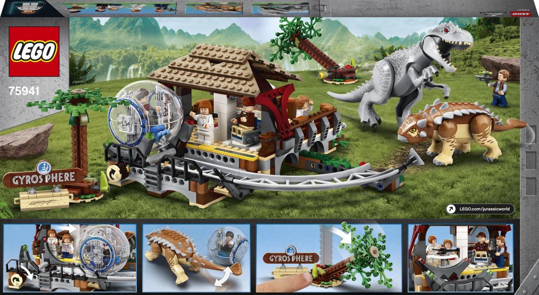 LEGO Jurassic World Indominus Rex kontra ankylozaur (75941