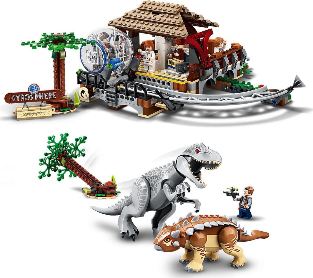 いもりんページ LEGO Jurassic World Indominus Rex kontra ankylozaur (75941