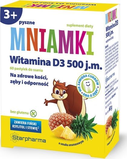 STARPHARMA Mniamki witamina D3 Starpharma 1