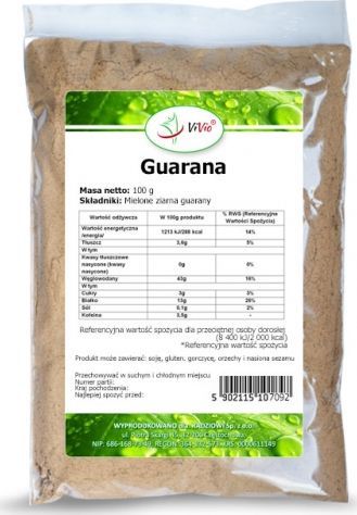 Vivio Guarana mielona 50g VIVIO 1
