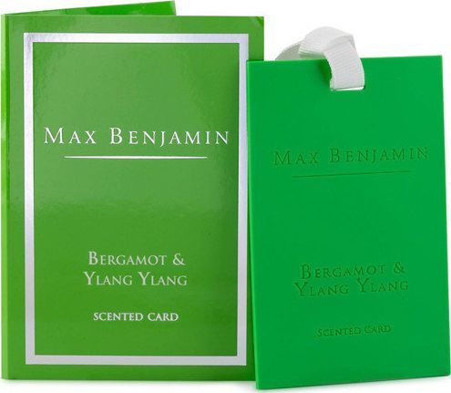 Max Benjamin Karta odświeżająca powietrze Bergamotka i Ylang Ylang 1