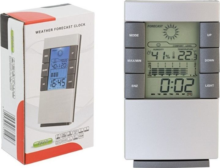 Stacja pogodowa Apte Elektroniczna stacja pogody zegar temperatura uniwersalny 1