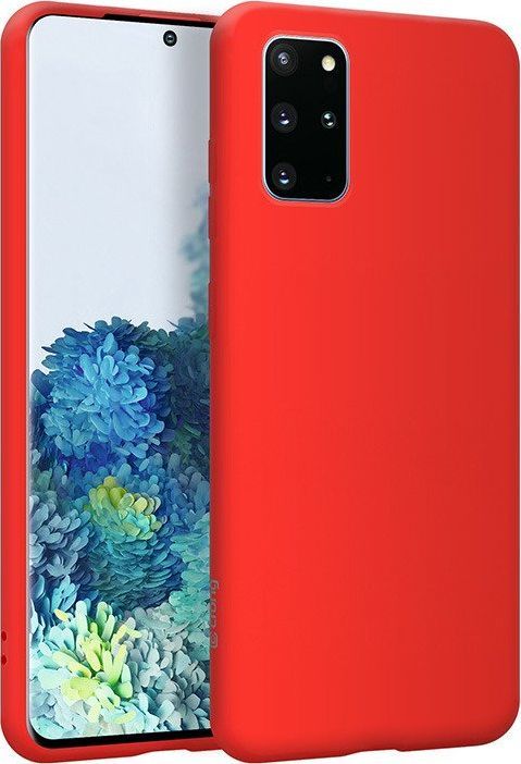 Crong Crong Color Cover - Etui Samsung Galaxy S20+ (czerwony) uniwersalny 1