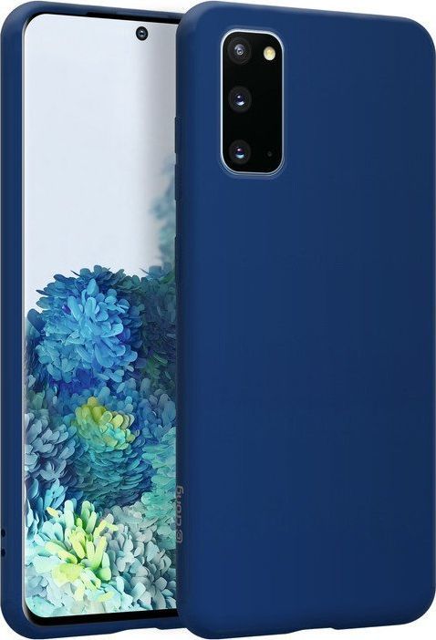 Crong Crong Color Cover - Etui Samsung Galaxy S20 (niebieski) uniwersalny 1