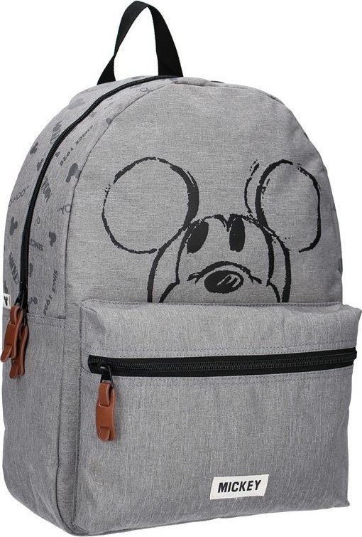 Disney Plecak szkolny Mickey Mouse szary 1