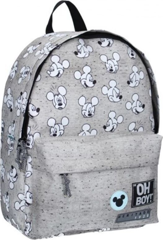 Disney Plecak szkolny Mickey Mouse szary 1
