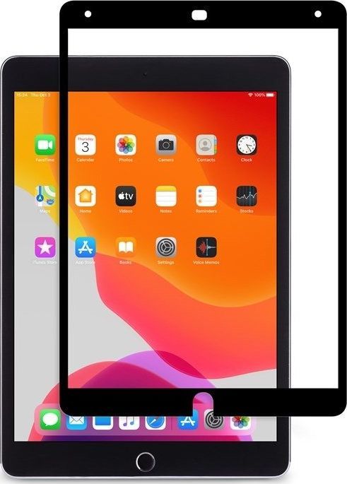 Moshi Moshi iVisor AG - Ochronna folia anty-refleksyjna iPad 10.2 / Air Pro 10.5 (czarna ramka) uniwersalny 1