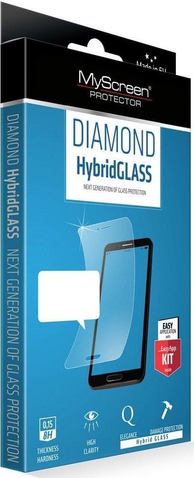 MyScreen Protector Szkło hartowane hybrydowe HUAWEI P SMART 2019 MyScreen Diamond Hybrid Glass 1