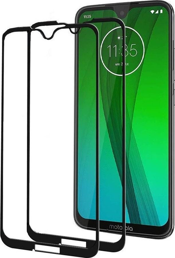Szkło hartowane 5D MOTOROLA MOTO G7 PLAY czarne 1