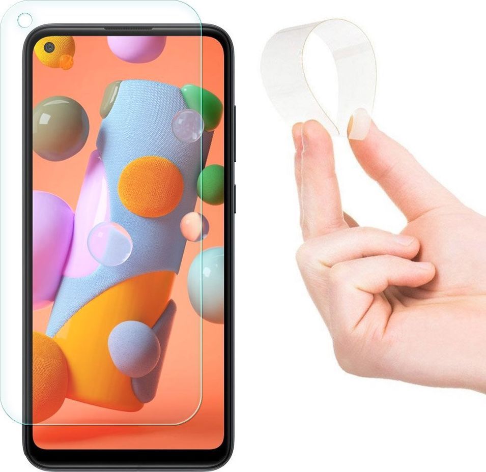Wozinsky Wozinsky Nano Flexi hybrydowa elastyczna folia szklana szkło hartowane Samsung Galaxy A11 1