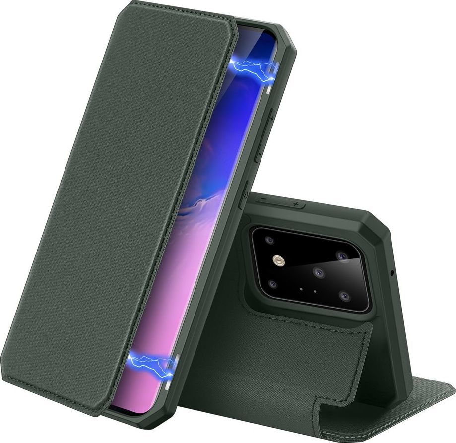 Dux Ducis DUX DUCIS Skin X kabura etui pokrowiec z klapką Samsung Galaxy S20 Ultra zielony 1