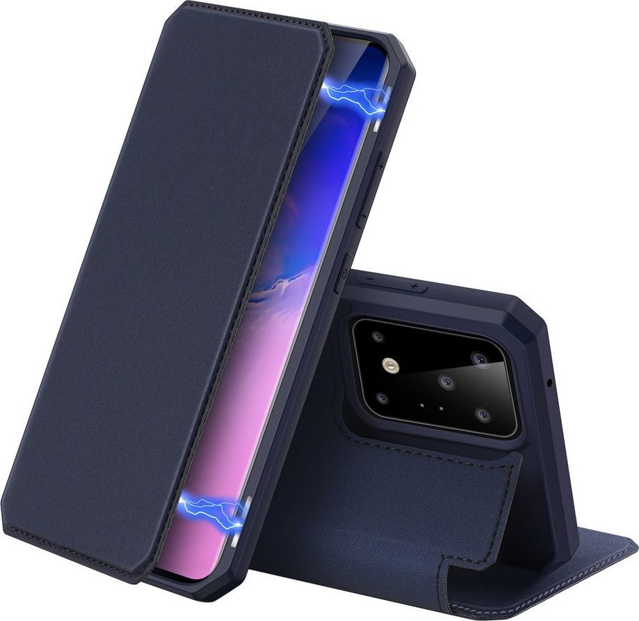Dux Ducis DUX DUCIS Skin X kabura etui pokrowiec z klapką Samsung Galaxy S20 Ultra niebieski 1