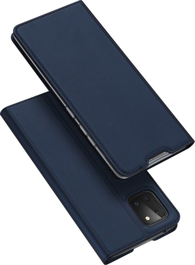 Dux Ducis Etui SAMSUNG GALAXY NOTE 10 LITE z klapką Dux Ducis skórzane Skin Leather granatowe 1