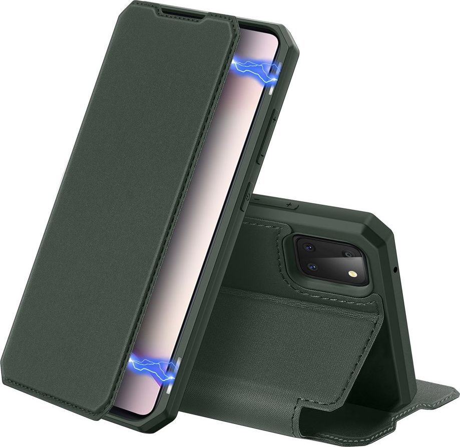 Dux Ducis DUX DUCIS Skin X kabura etui pokrowiec z klapką Samsung Galaxy Note 10 Lite zielony 1