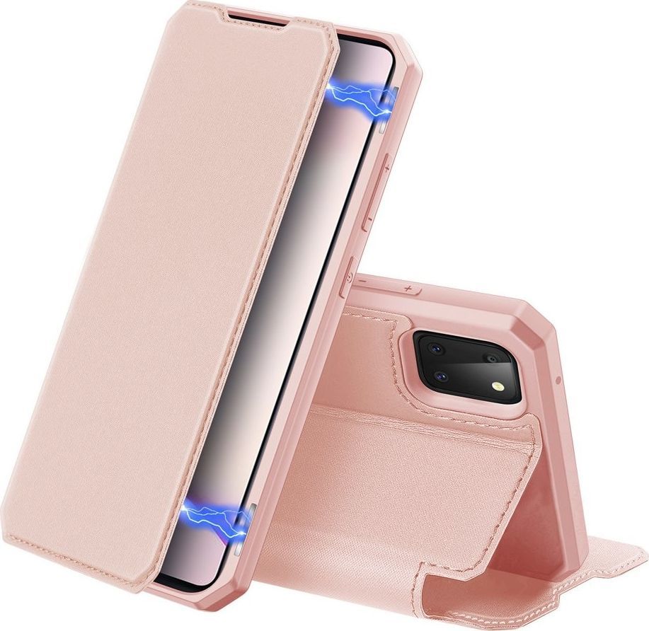 Dux Ducis DUX DUCIS Skin X kabura etui pokrowiec z klapką Samsung Galaxy Note 10 Lite różowy 1