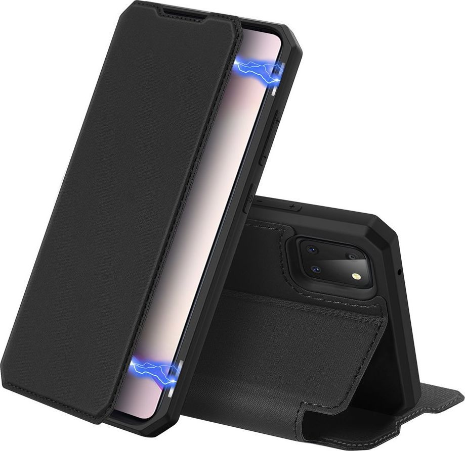 Dux Ducis DUX DUCIS Skin X kabura etui pokrowiec z klapką Samsung Galaxy Note 10 Lite czarny 1