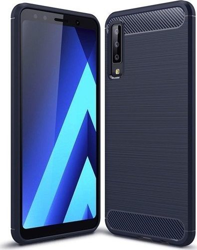 CASE ETUI CARBON LUX NIEBIESKI SAMSUNG GALAXY S10 PLUS 1