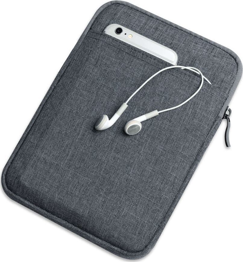Etui na tablet Alogy Etui pokrowiec Alogy miękki uniwersalny na tablet do 10 cali Szare uniwersalny 1