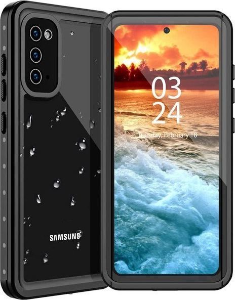 Alogy Etui Alogy do telefonu Huawei P20 Lite Armor Waterproof IP68 czarne uniwersalny 1