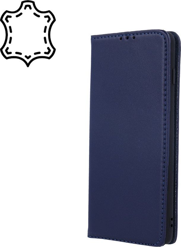 TelForceOne Pokrowiec skórzany Smart Pro do iPhone 11 Pro granatowy 1