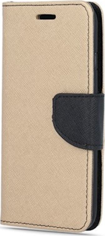 TelForceOne Pokrowiec Smart Fancy do Samsung A51 złoto-czarny 1