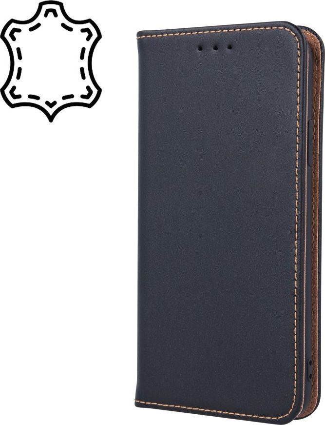 TelForceOne Pokrowiec skórzany Smart Pro do Huawei P Smart Pro / Honor Y9s czarny 1