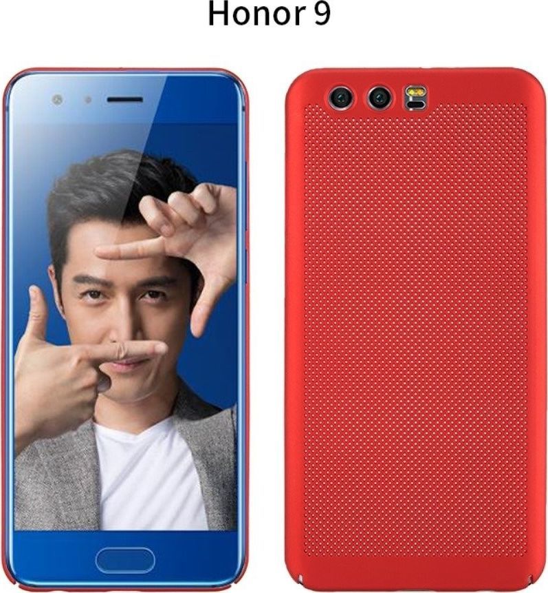 ETUI HARD CASE LUXURY HUAWEI HONOR 9 CZERWONY 1