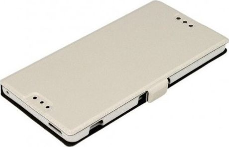 ETUI FLIP RUBBER NOKIA LUMIA 550 BIAŁY 1