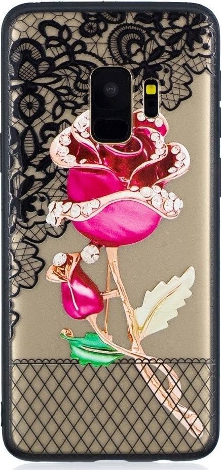 Etui Slim Art SAMSUNG S9 kwiat róży 1