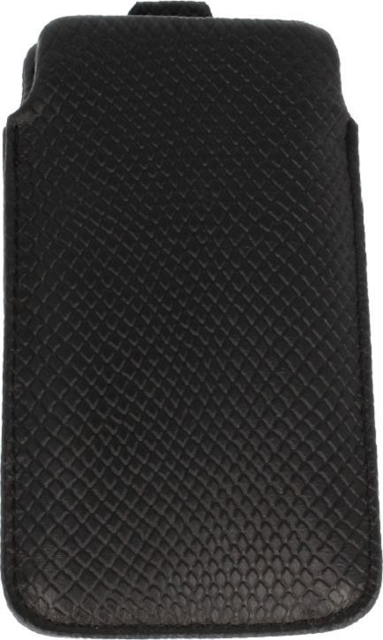 Etui wsuwka skórzana snake LG G3/ IPHONE X/ SAMSUNG S8/ S9/ A40 czarne 1