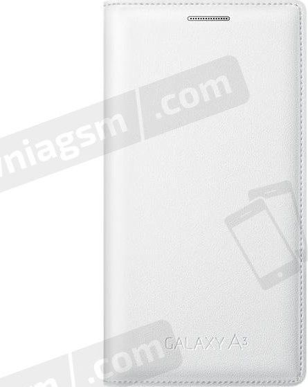 ETUI SAMSUNG FLIP COVER S5 BIAŁY PEACE EF-FA300BW 1
