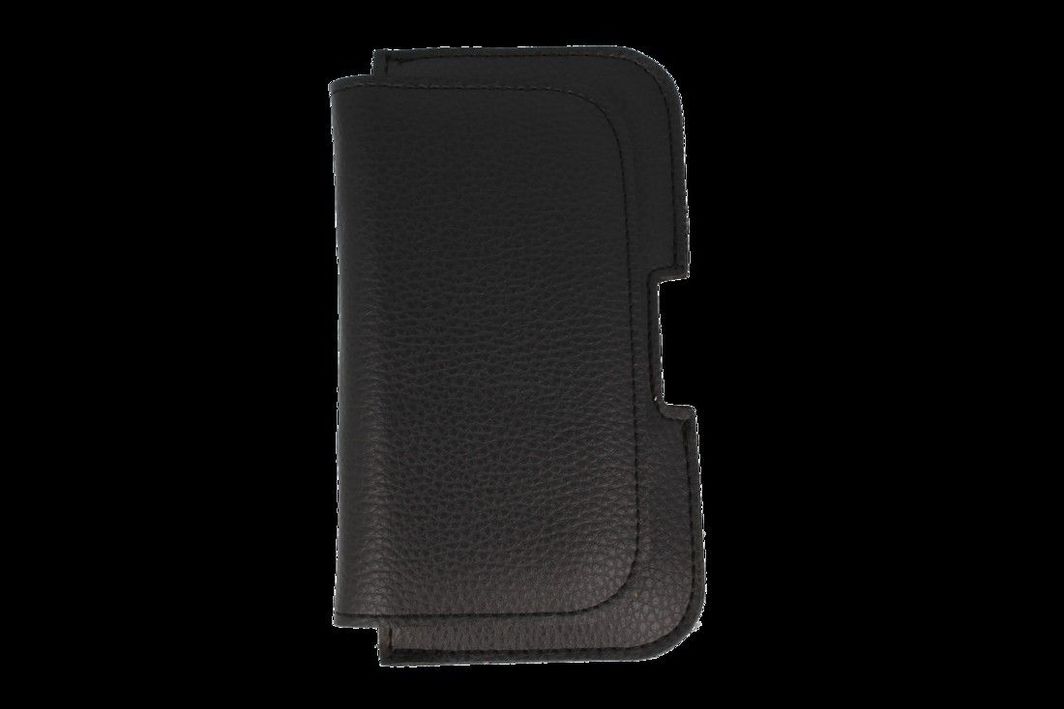 Kabura PCV do paska SAMSUNG S10/S20/S7 EDGE/NOKIA 8/HUAWEI P30 czarna 1