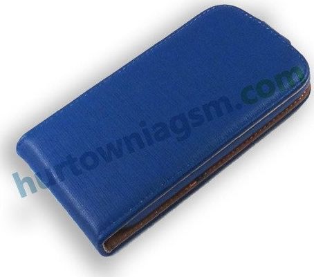 KABURA PIONOWA RUBBER IPHONE 6+ 5,5` NIEBIESKA 1