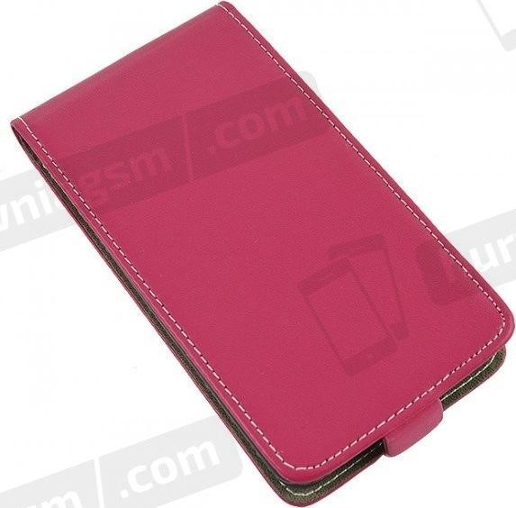 KABURA PIONOWA RUBBER SONY XPERIA M5 RÓŻ 1