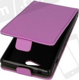 KABURA PIONOWA RUBBER SAMSUNG J1 J120 2016 FIOLETOWA 1