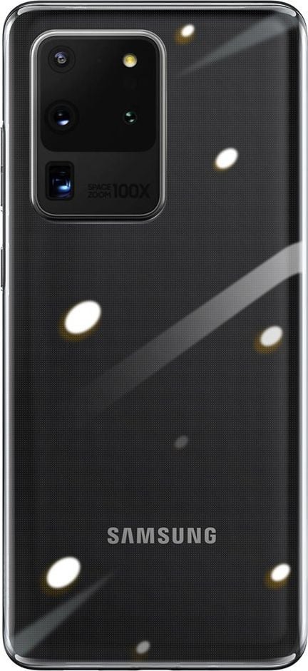 Baseus Baseus Simple Series Case przezroczyste żelowe etui Samsung Galaxy S20 Ultra przezroczysty (ARSAS20U-02) 1