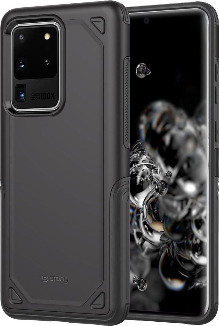 Crong Crong Defender Case - Etui Samsung Galaxy S20 Ultra (czarny) 1