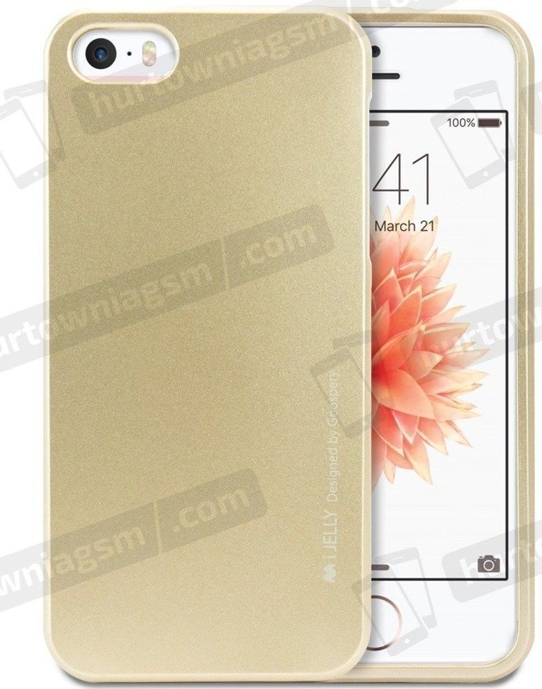 Mercury Goospery Etui iJelly IPHONE 4/4S złoty 1