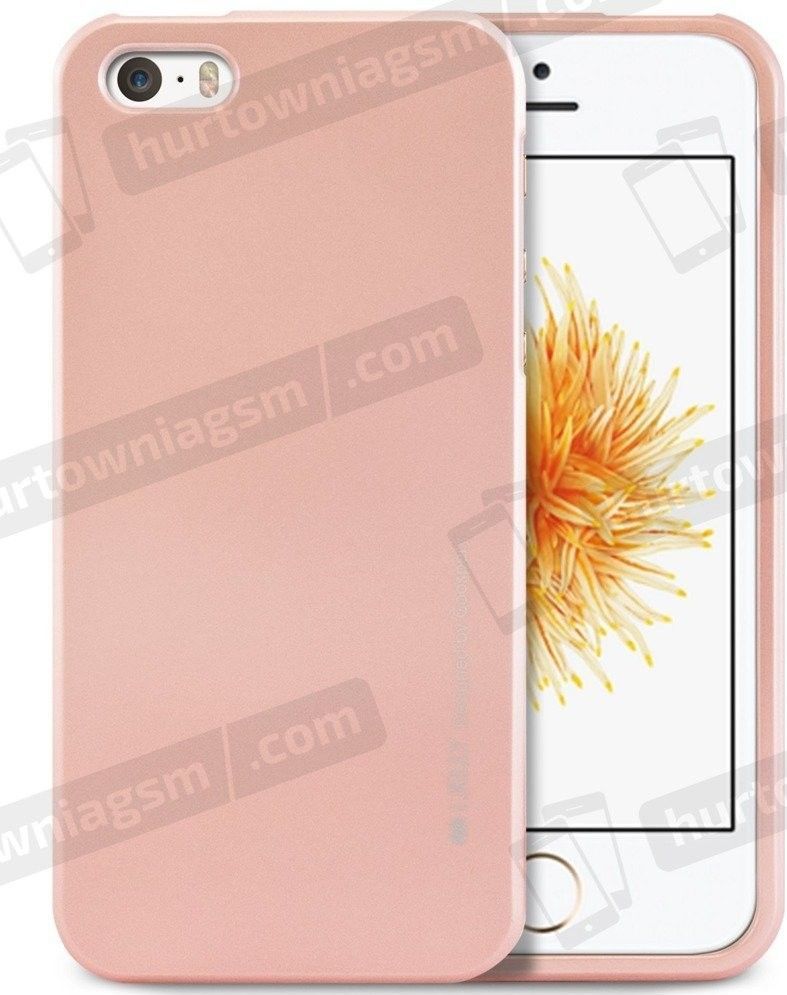 Mercury Goospery Etui iJelly IPHONE 4/4S jasny róż 1