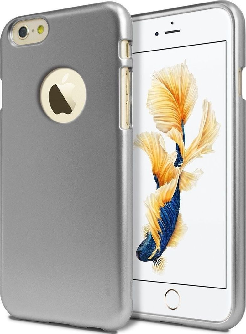 Mercury Goospery Etui iJelly IPHONE 6+/6S+ szary 1