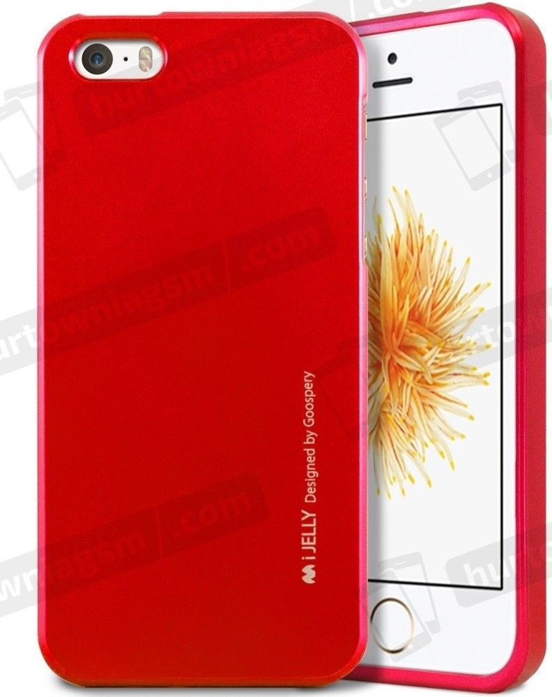 Mercury Goospery ETUI iJELLY HUAWEI P8 CZERWONY 1