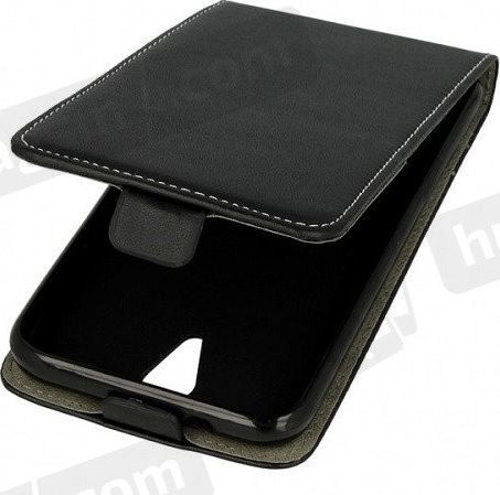 ETUI KABURA PIONOWA RUBBER HTC 10 CZARNY 1