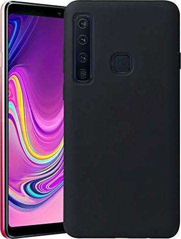 Etui Silicone Case elastyczne silikonowe SAMSUNG GALAXY A9 2018 czarne 1