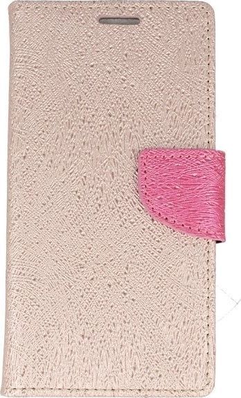 Etui portfel Fancy SAMSUNG XCOVER 4 różowe Shine G390 1