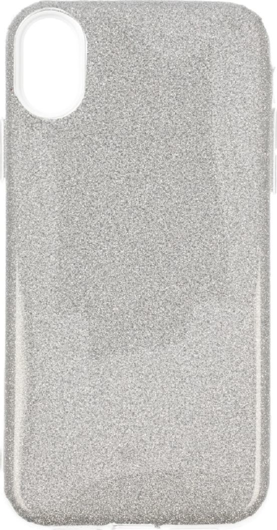 Etui Glitter IPHONE XS MAX srebrne 1