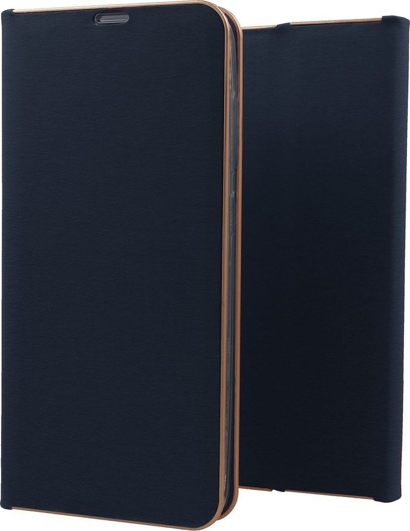 Etui SAMSUNG GALAXY S10E portfel z klapką skóra ekologiczna Flip Venus granatowe 1