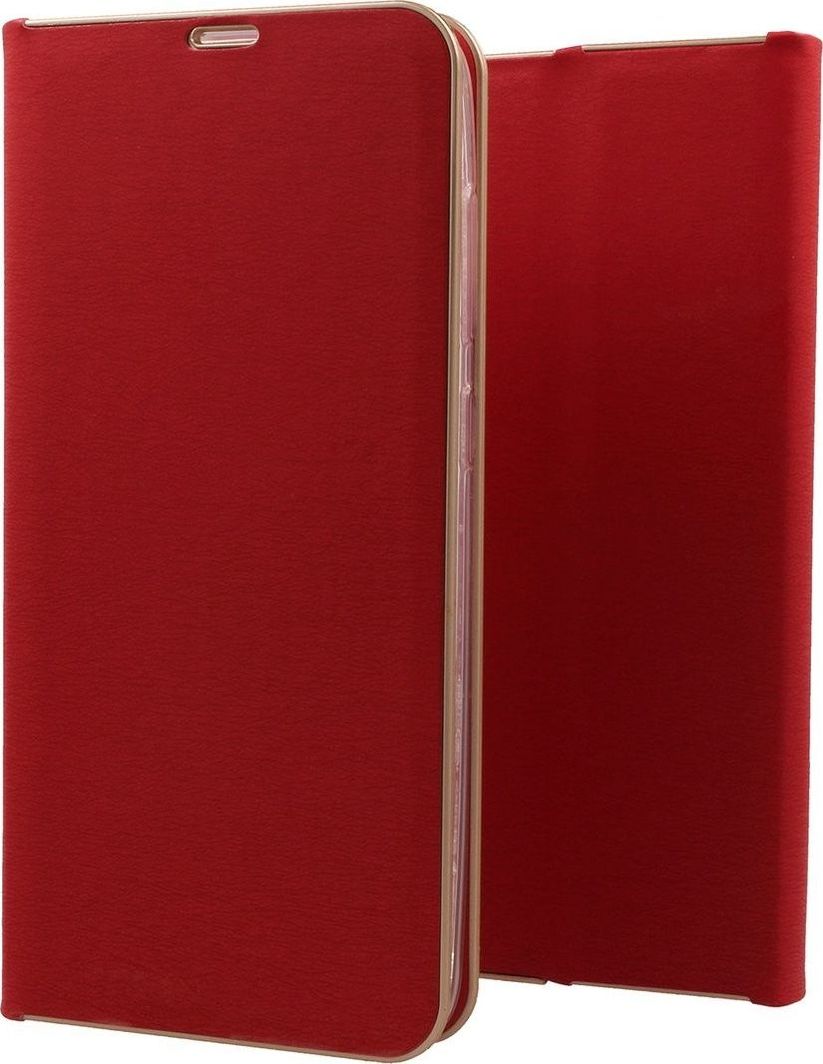 Etui SAMSUNG GALAXY S10E portfel z klapką skóra ekologiczna Flip Venus czerwone 1